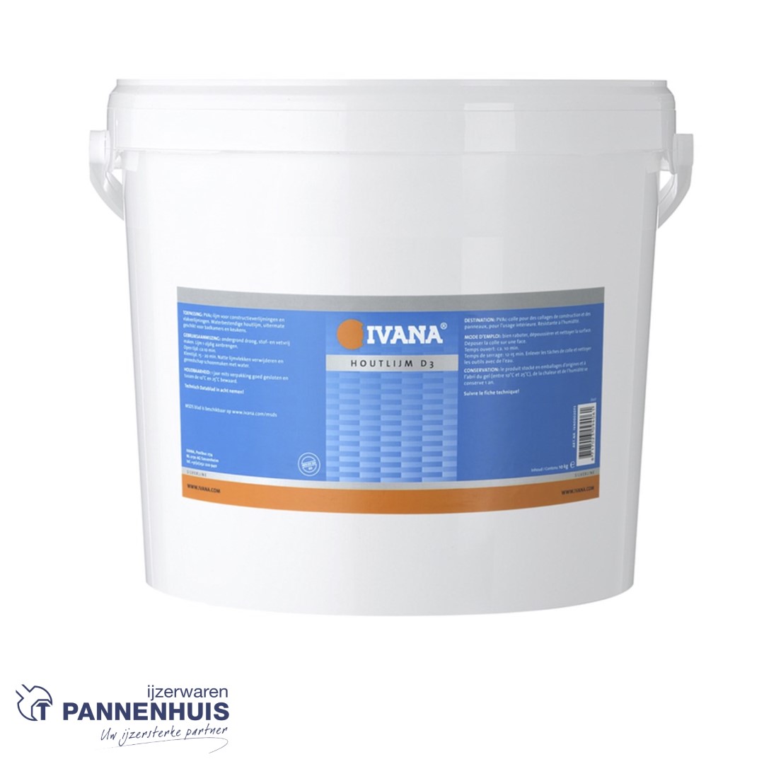 Ivana Houtlijm D3 emmer 10 kg