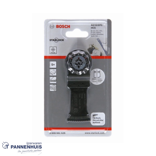 Bosch Starlock AIZ 32 EPC HCS Hout 32x50 5x - Afbeelding 2