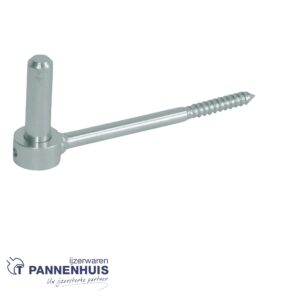 Schroefduim d.16x50mm met draad verzinkt