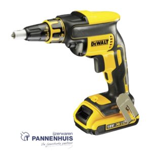 Dewalt DCF620D2K 18V XR Bandschroefmachine met 2x 2,0Ah accu's in TSTAK
