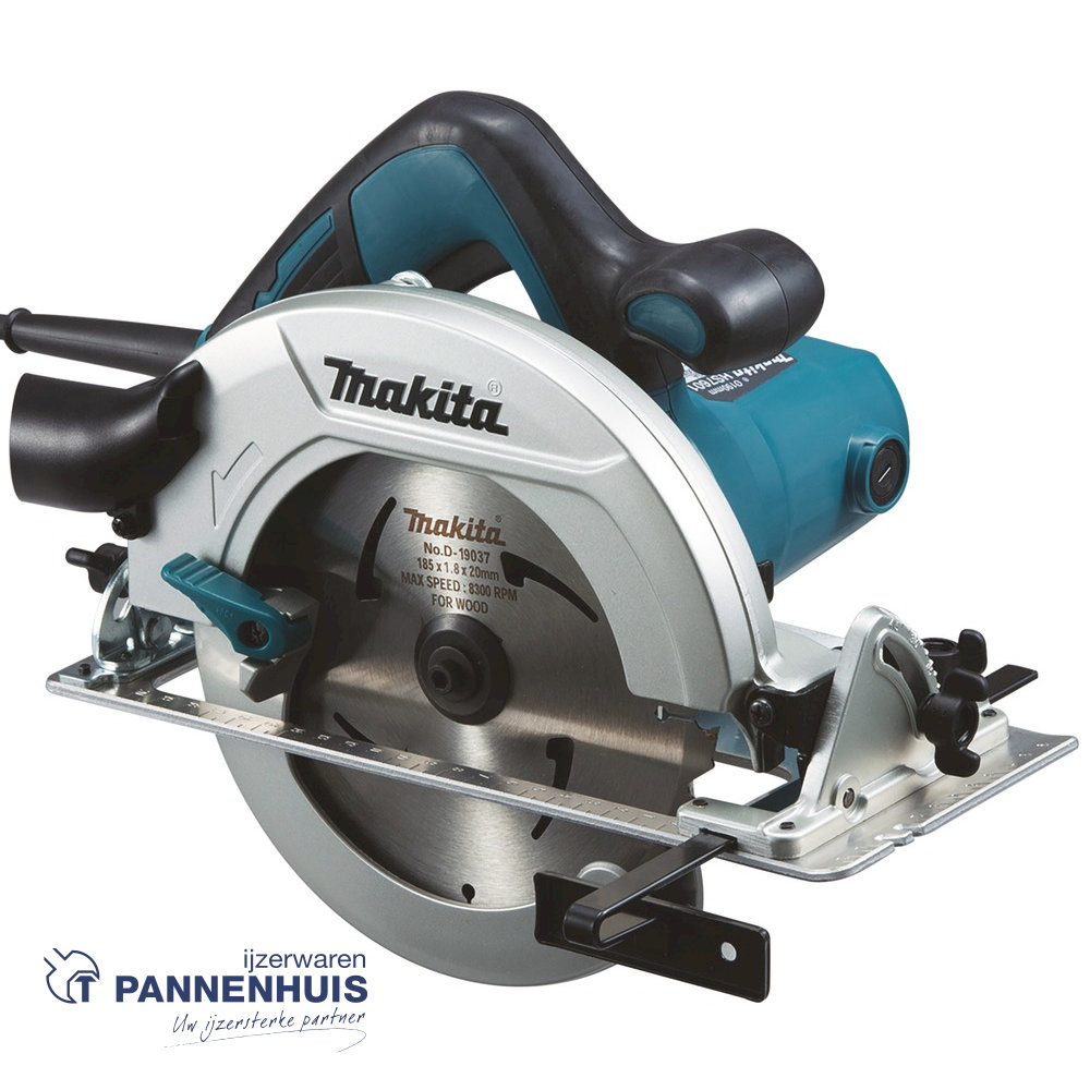 Makita HS7601J Cirkelzaag 190mm 1200W + Makpac - Afbeelding 4