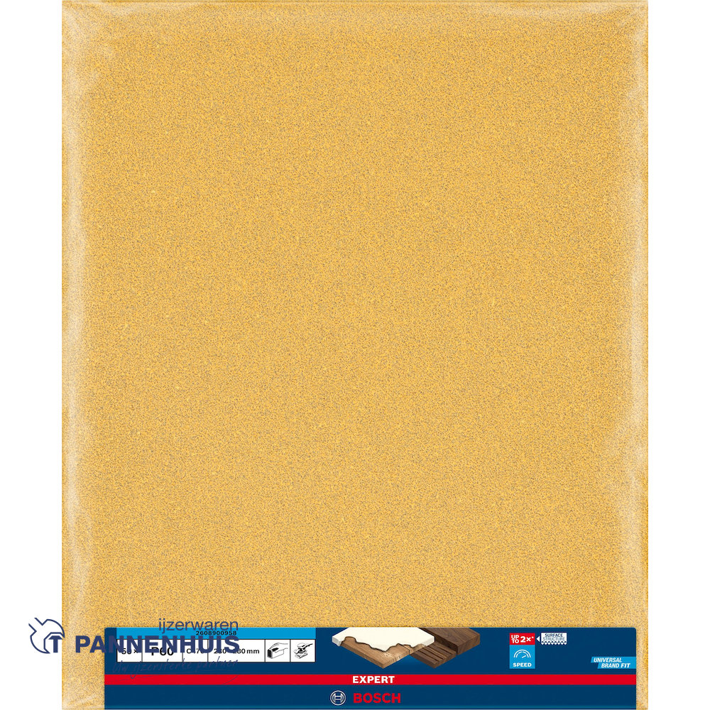 Bosch Schuurvel C470 afmeting 230 x 280, G 60 - Afbeelding 2