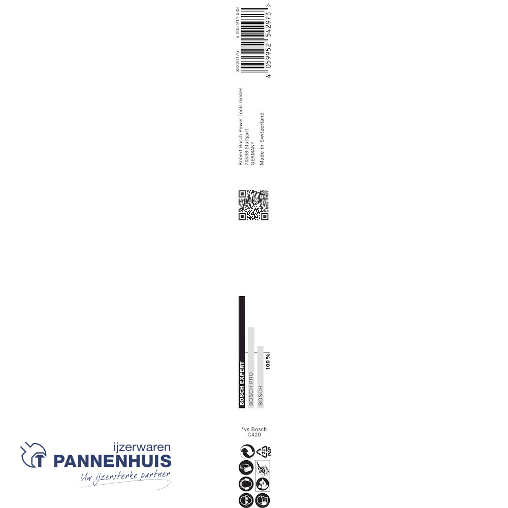 Bosch Schuurvel C470 afmeting 230 x 280, G 80 - Afbeelding 9