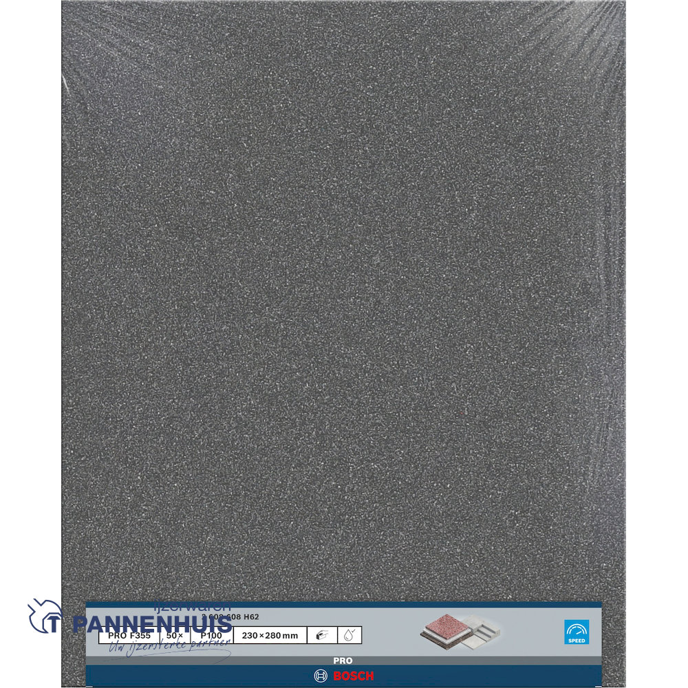 Bosch Schuurvel C355 230x280 mm P100 Coatings en Composites - Afbeelding 8