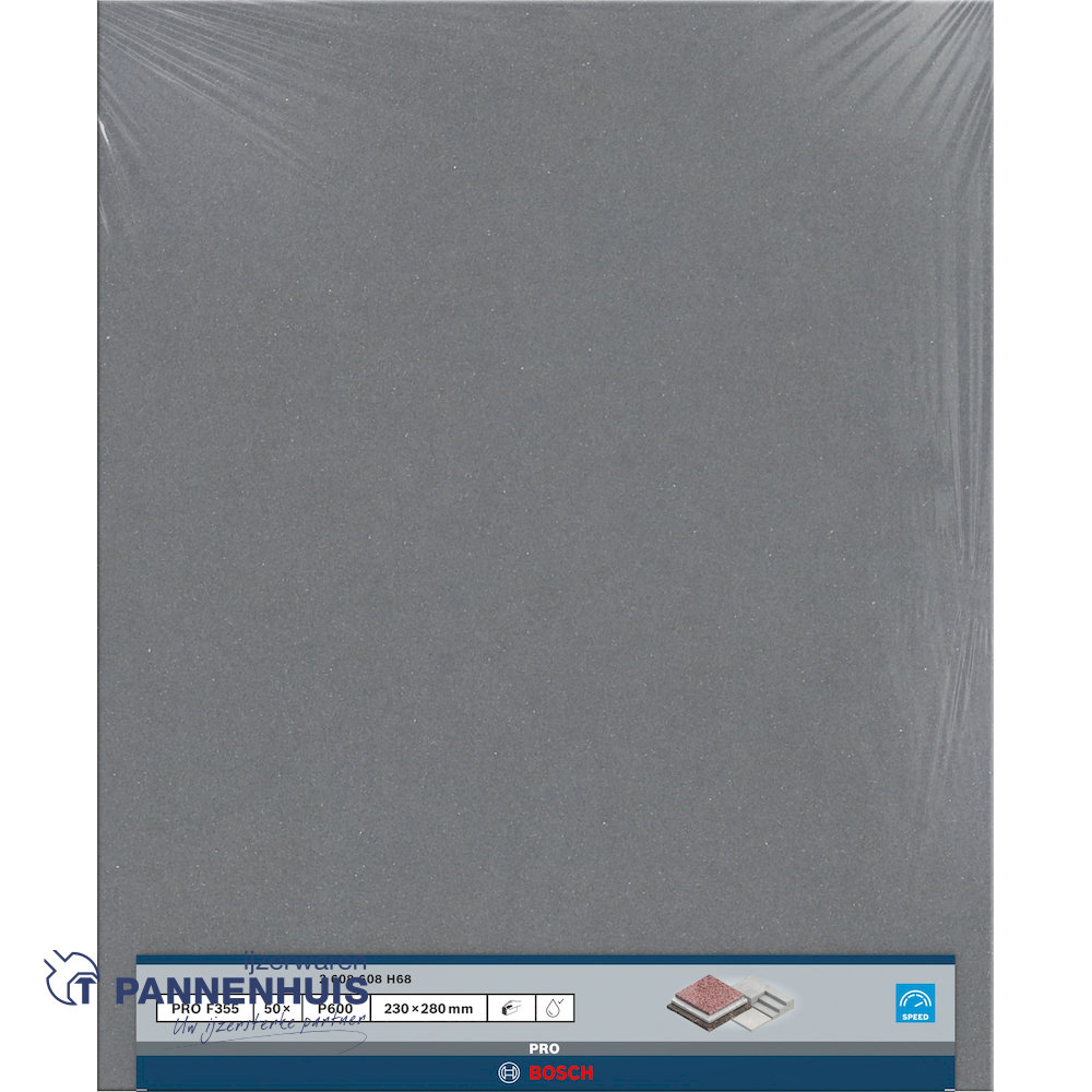 Bosch Schuurvel C355 230x280 mm P600 Coatings en Composites - Afbeelding 3