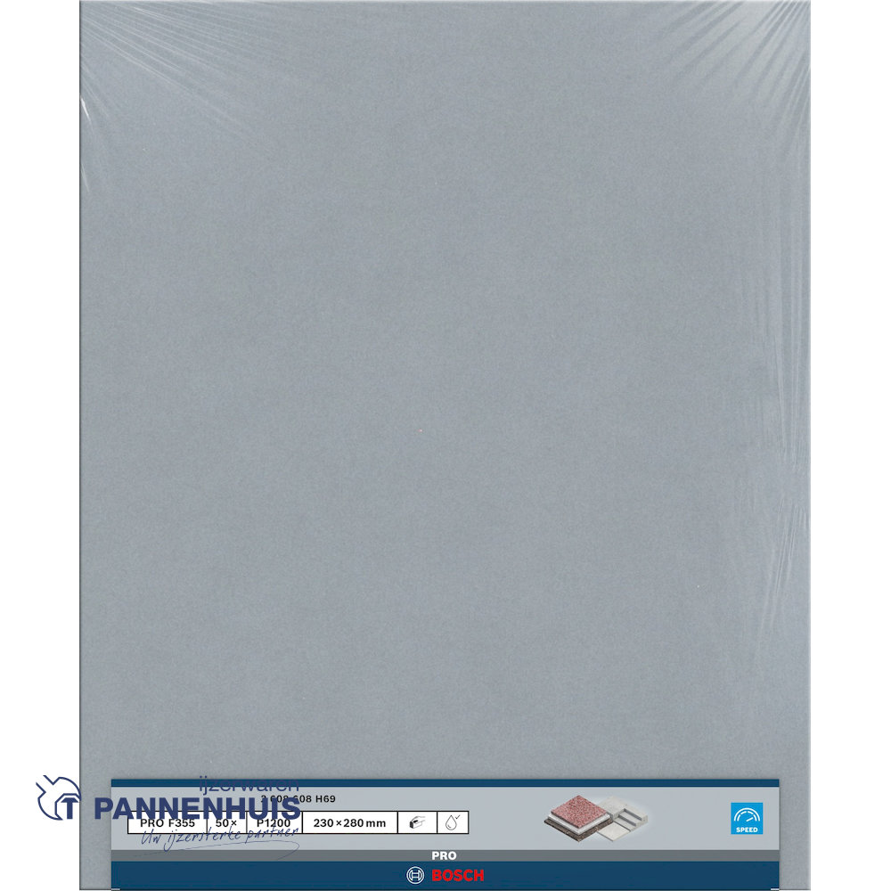 Bosch Schuurvel C355 230x280 mm P1200 Coatings en Composites - Afbeelding 8
