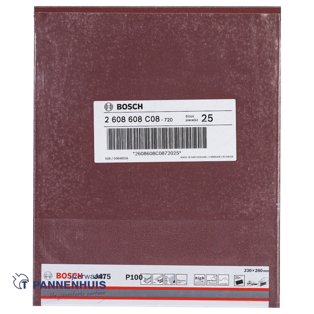 Bosch Schuurvel J475 Best for Metal 230 x 280 mm P100 - Afbeelding 2