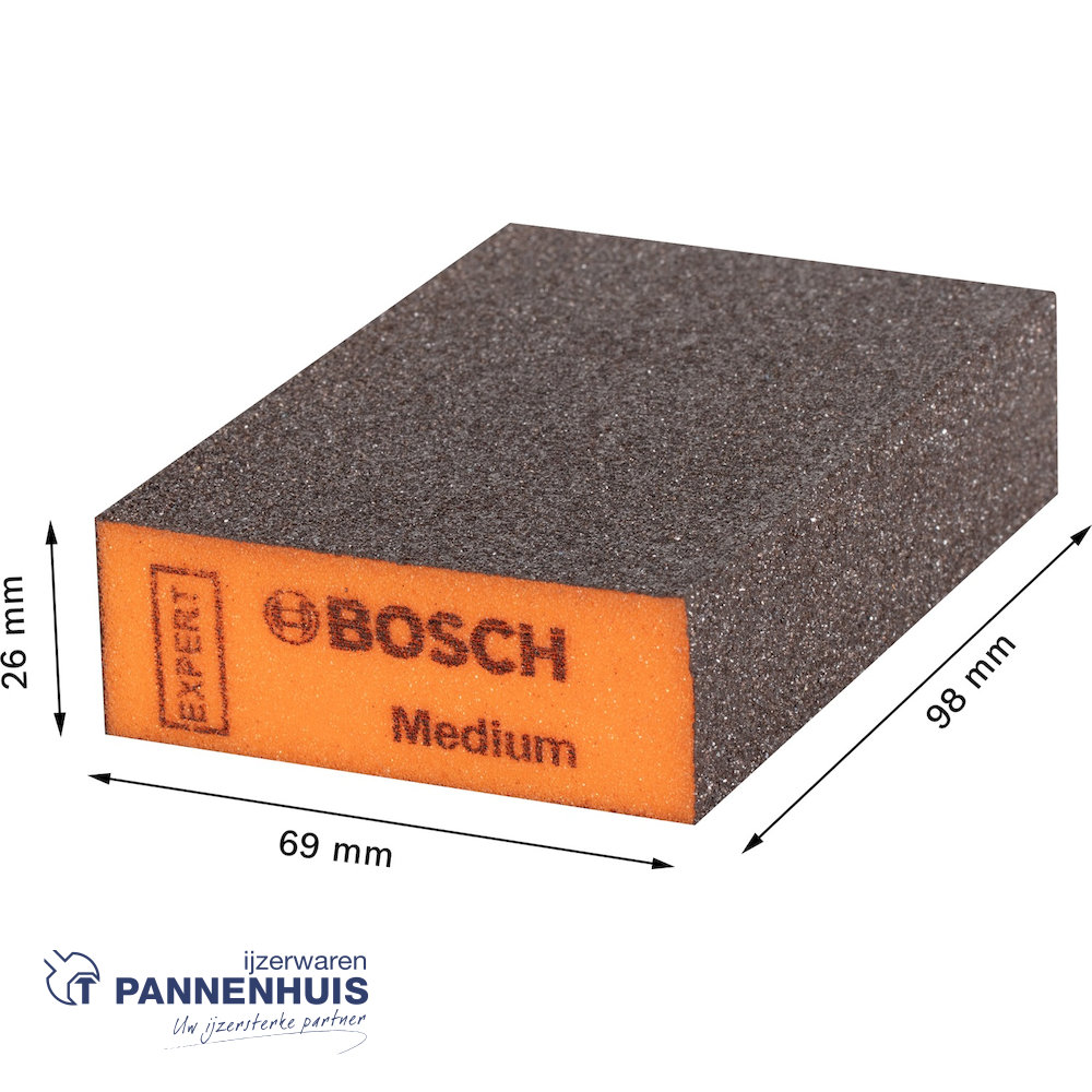 Bosch Schuurspons standard 69x97x26 mm Medium S470 - Afbeelding 3