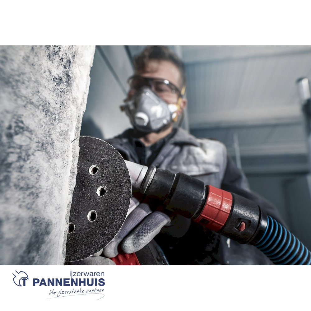 Bosch Schuurvel F355 150 mm, korrel 80, 8 gaten, 5x - Afbeelding 6