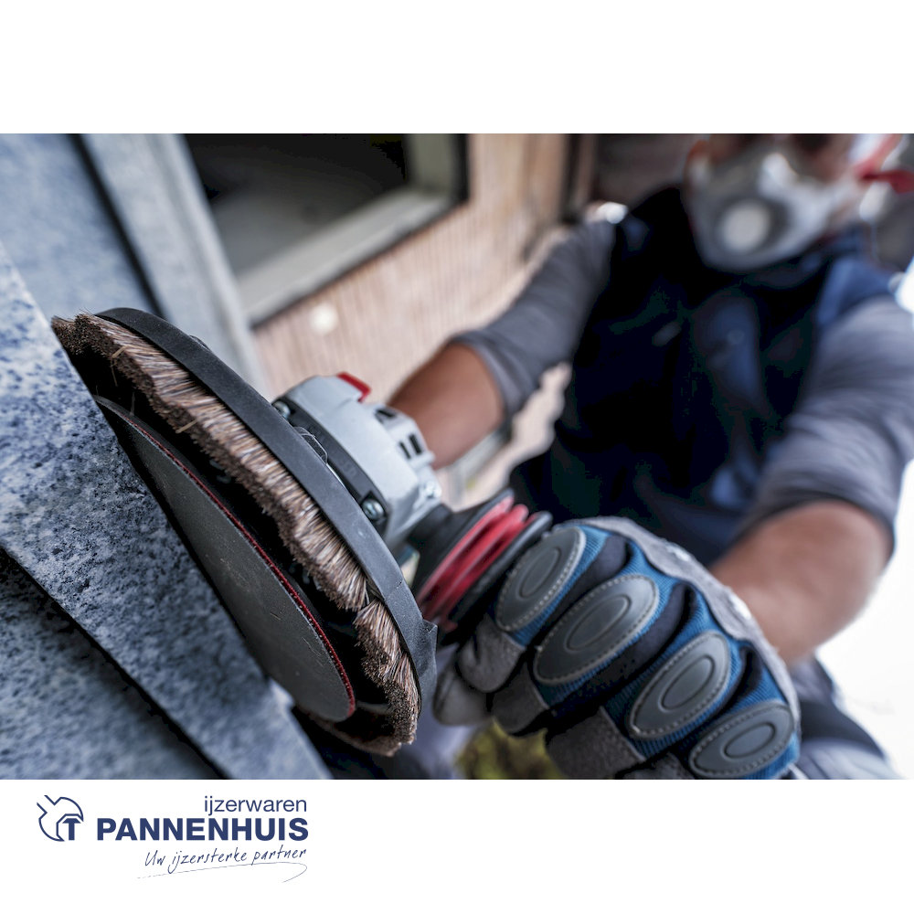 Bosch Schuurvel voor haakse slijper 125, K 80 10x - Afbeelding 6