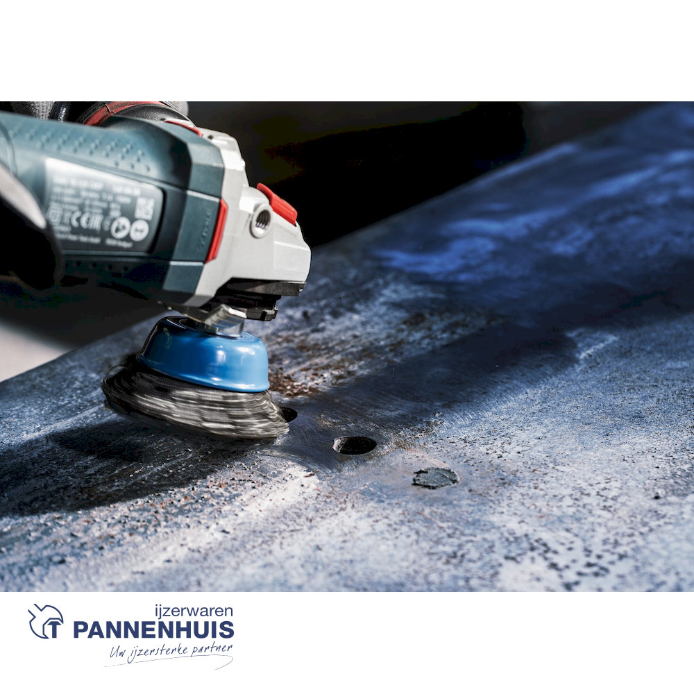 Bosch Komborstel getordeerd 75 x 0,5 mm M14 staal - Afbeelding 5