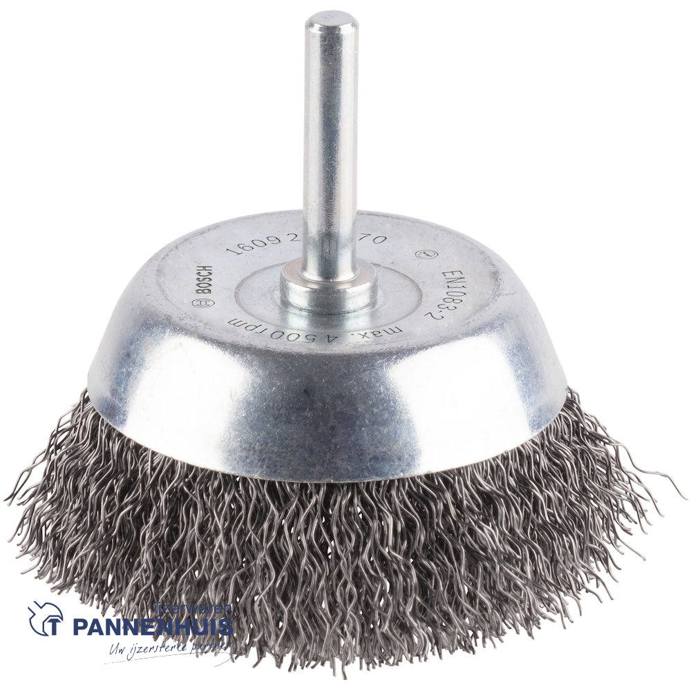 Bosch Komborstel gegolfd 70 x 0,3 mm staal