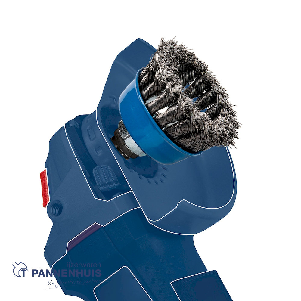 Bosch Komborstel getordeerd 65 x 0,35 mm M14 roestvrij staal - Afbeelding 7