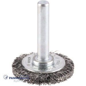 Bosch schijfborstel gegolfd  30 X 0,2 mm 6 mm staal