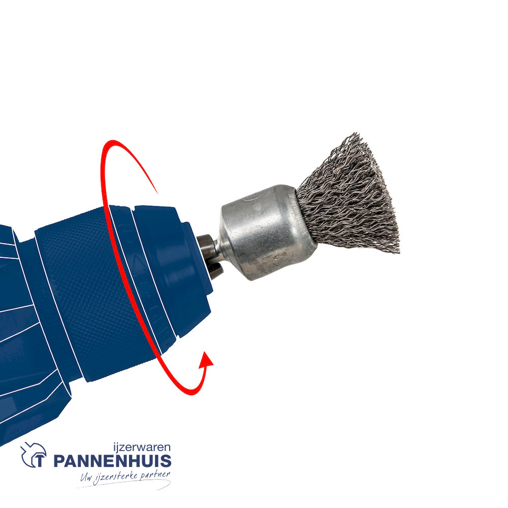 Bosch schijfborstel gegolfd 70 X 0,3 MM 15 mm roestvrij staal - Afbeelding 6