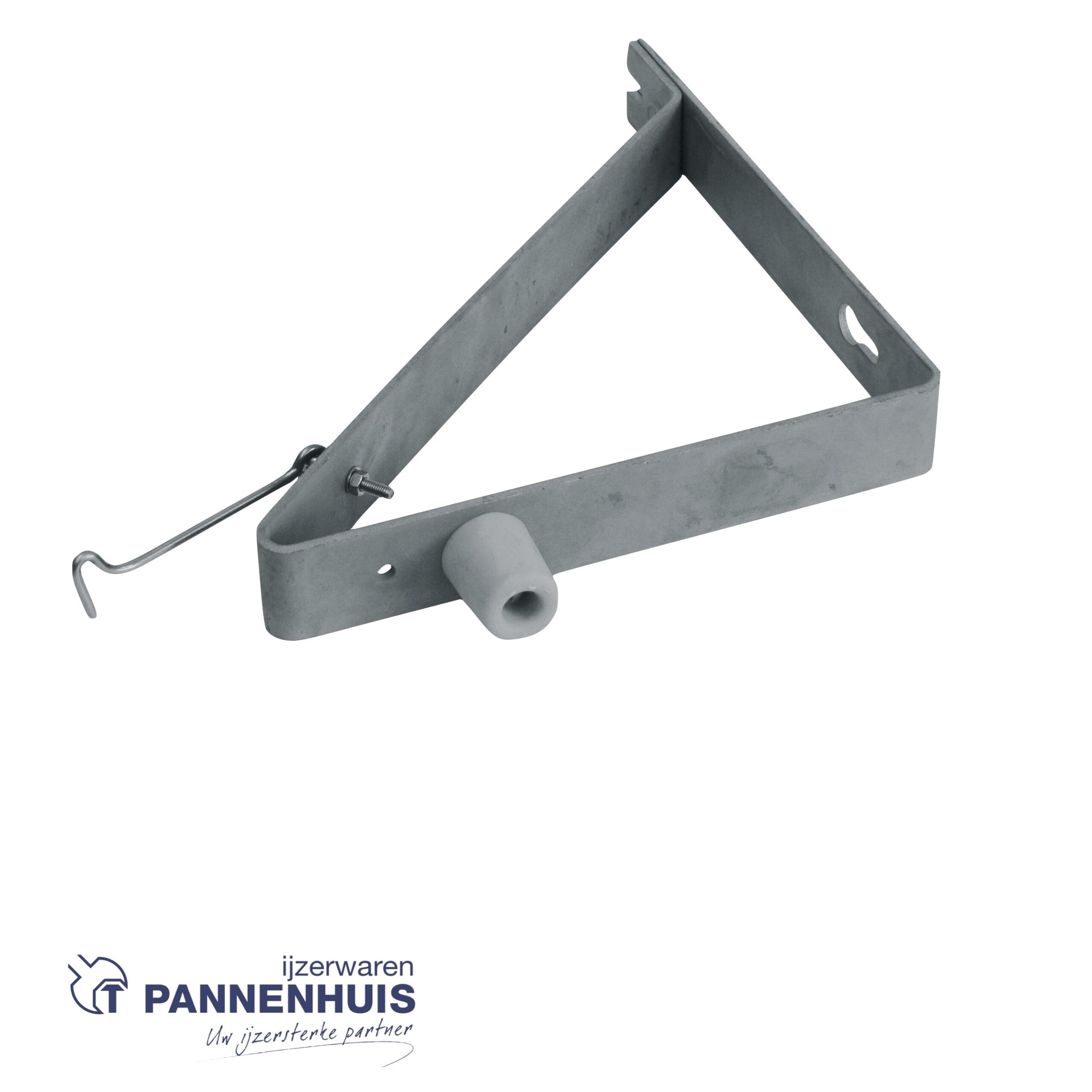 Deuropvangbeugel haaks compleet 275x250x330 40x4 TV
