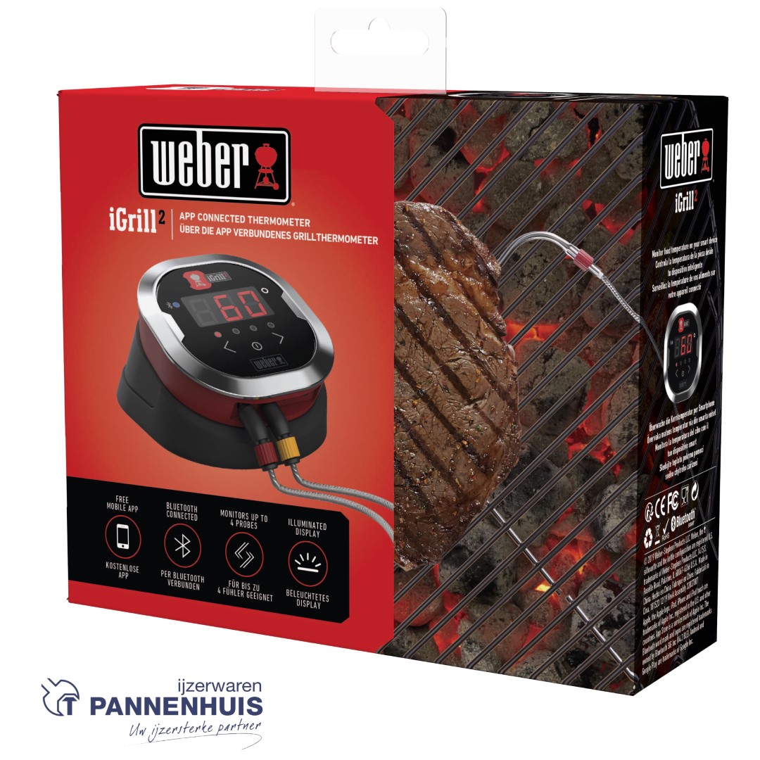 Weber iGrill 2 digitale thermometer met de app (IOS + Android) - Afbeelding 3