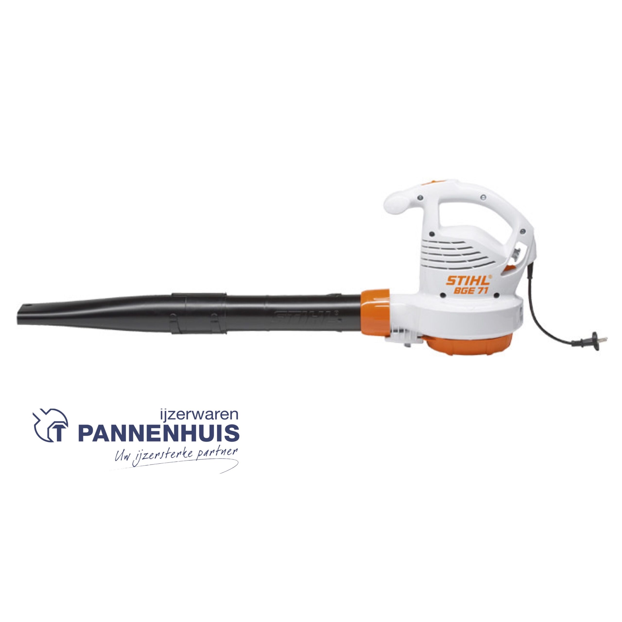 Stihl BGE 71 Elektrische bladblazer 1100 w 670 m³/u op=op