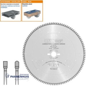 CMT Cirkelzaag HW 350x30x3,2 Z108 Aluminium, Composiet
