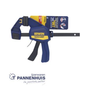 IRWIN 150 mm (6") Medium-Duty eenhandslijmtang/spreider