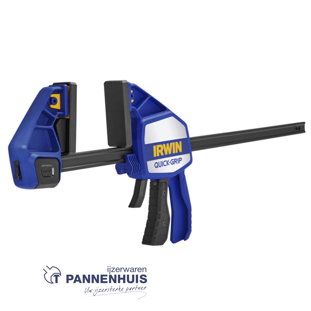 IRWIN 450 mm (18") Heavy-Duty eenhandslijmtang/spreider - Afbeelding 2