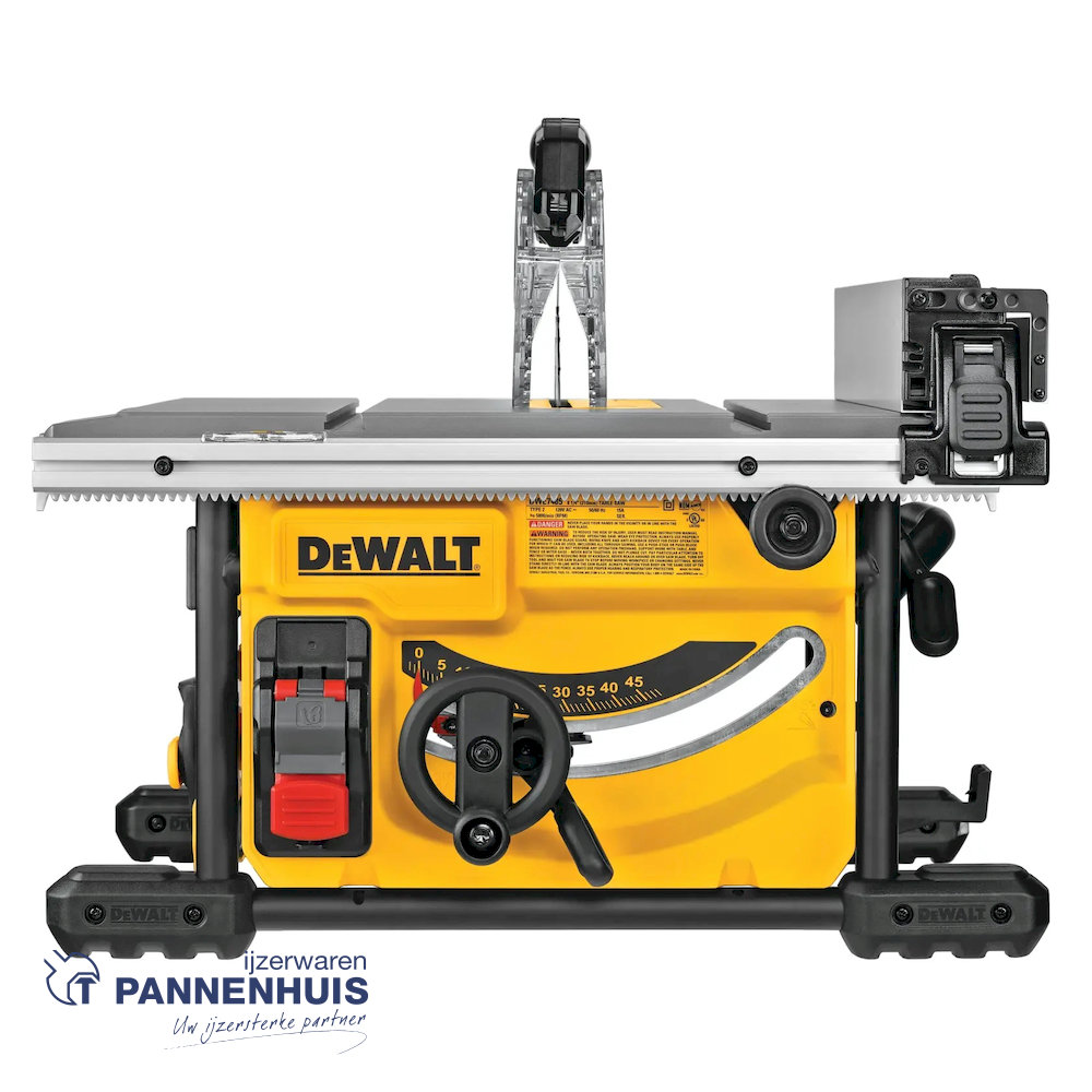 Dewalt DWE7485 Compacte tafelzaag 210mm 1850W - Afbeelding 4