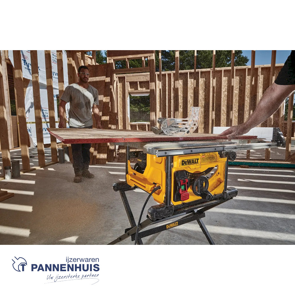 Dewalt DWE7485 Compacte tafelzaag 210mm 1850W - Afbeelding 8