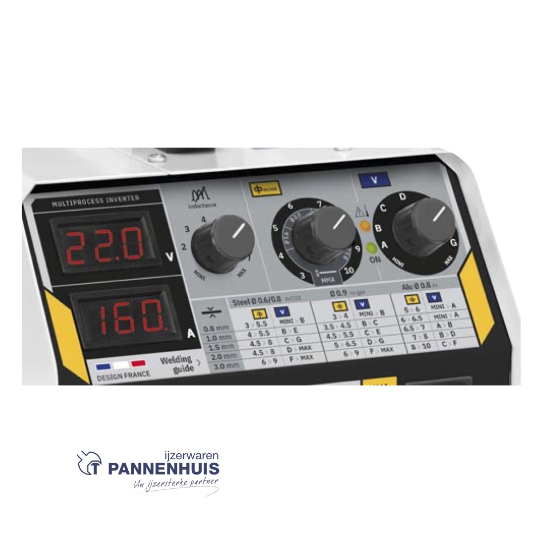 Contimac combi lasapparaat INVERTER EASYMIG 160 - Afbeelding 2