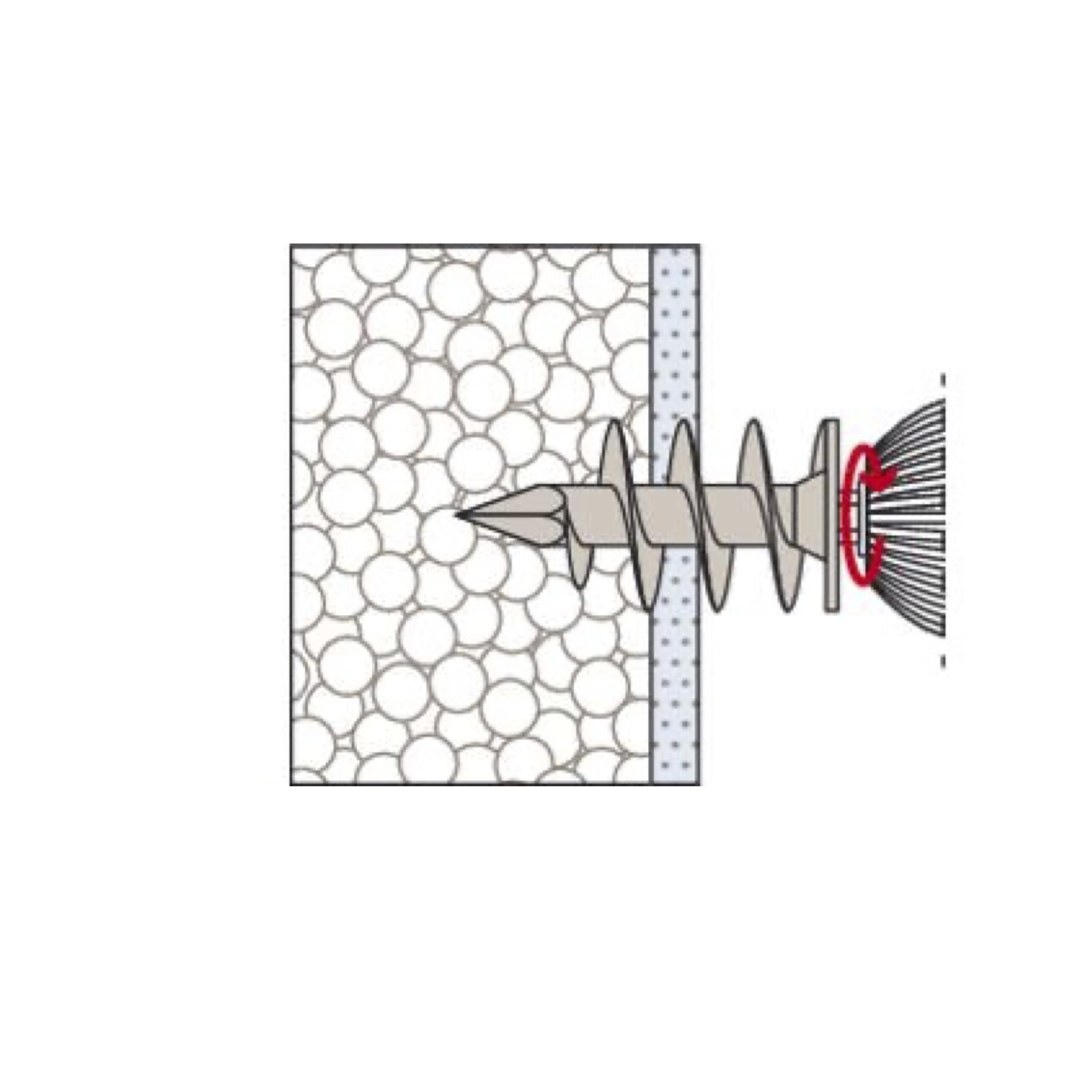 fischer Isolatiemateriaalplug FID 50 K (blister) - Afbeelding 4