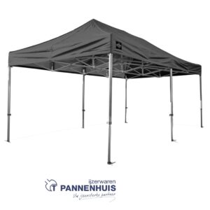GRIZZLY werktent 3x6 GO-WORK50 Zwart