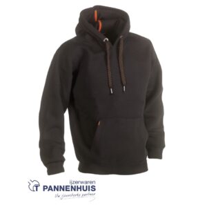 Herock Hesus Sweater met kap Zwart XL