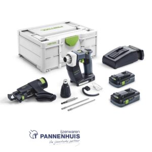 Festool Accu-schroefaut. DWC18-4500 HPC 4,0 I-Plus