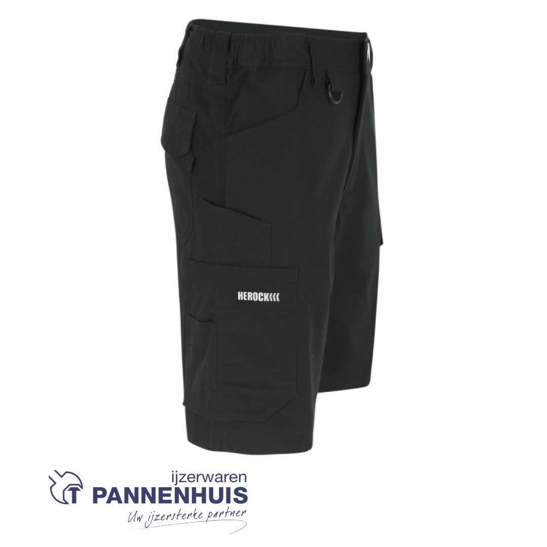Herock BARGO bermuda Zwart 40 - Afbeelding 2