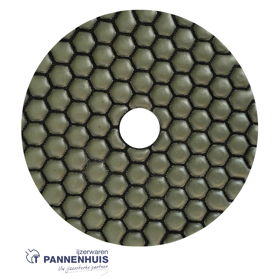 Carat Polijstpad P 400 125mm droog