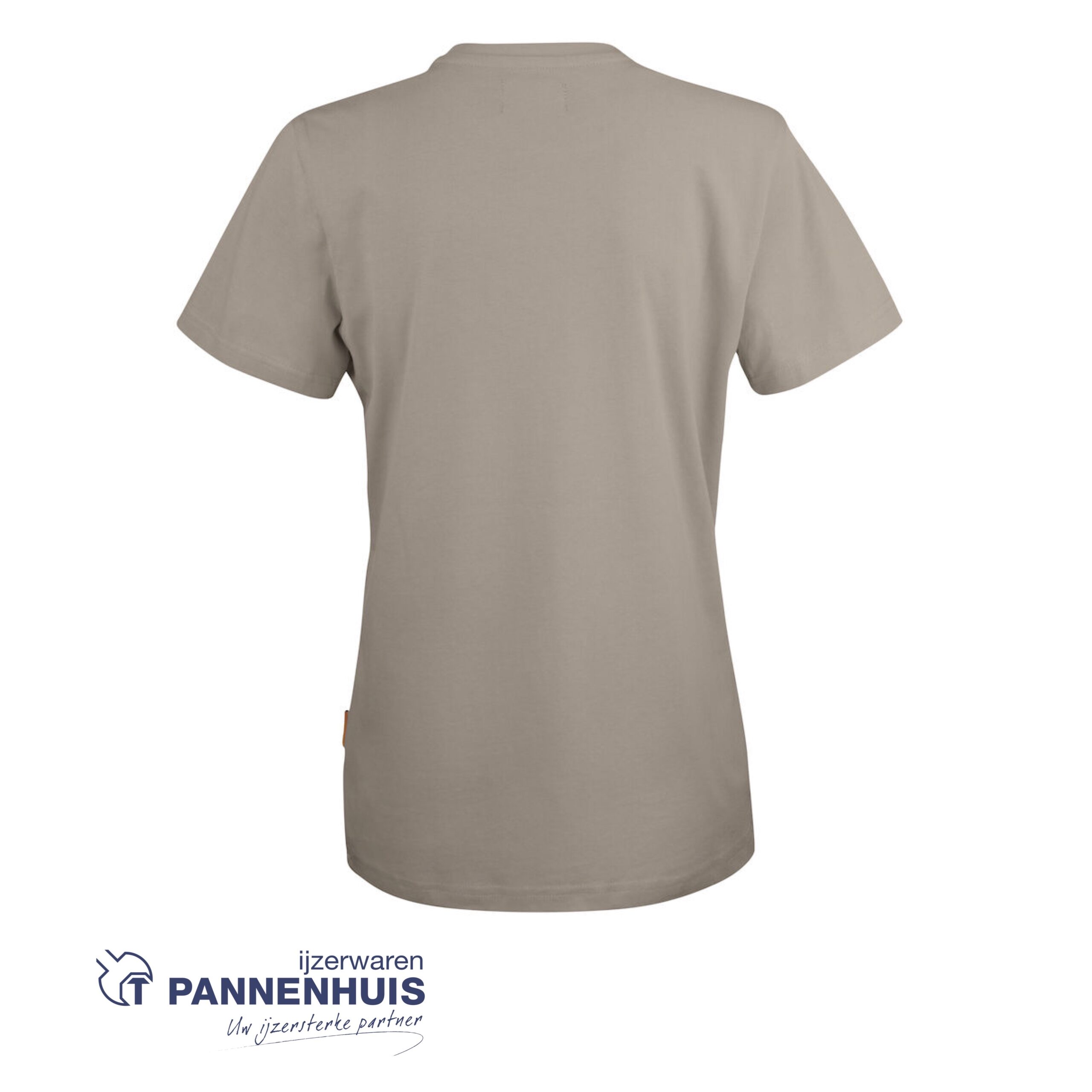 Jobman 5265 Dames T-SHIRT khaki L - Afbeelding 2