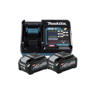 Makita Powerpack XGT 2 x BL4040 + DC40RA