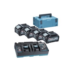 Makita Powerpack XGT 4 x BL4040 + DC40RB