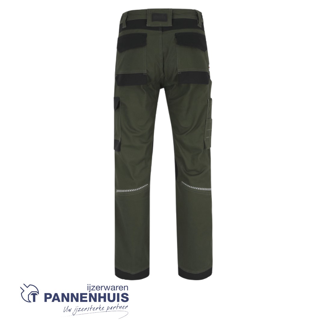 Herock XENI broek donker kaki/zwart - Afbeelding 2