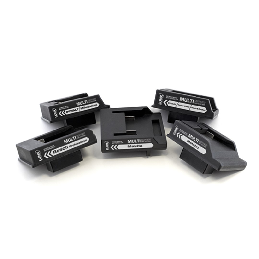 Lumx GALAXY Multi battery hybrid AC/DC 50w 8000 lumen - Afbeelding 2
