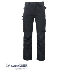 PROJOB 5532 BROEK MET KNIEZAKKEN Zwart