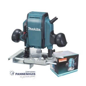 Makita RP0900 Bovenfrees 230v 900 W 6 / 8 mm in doos