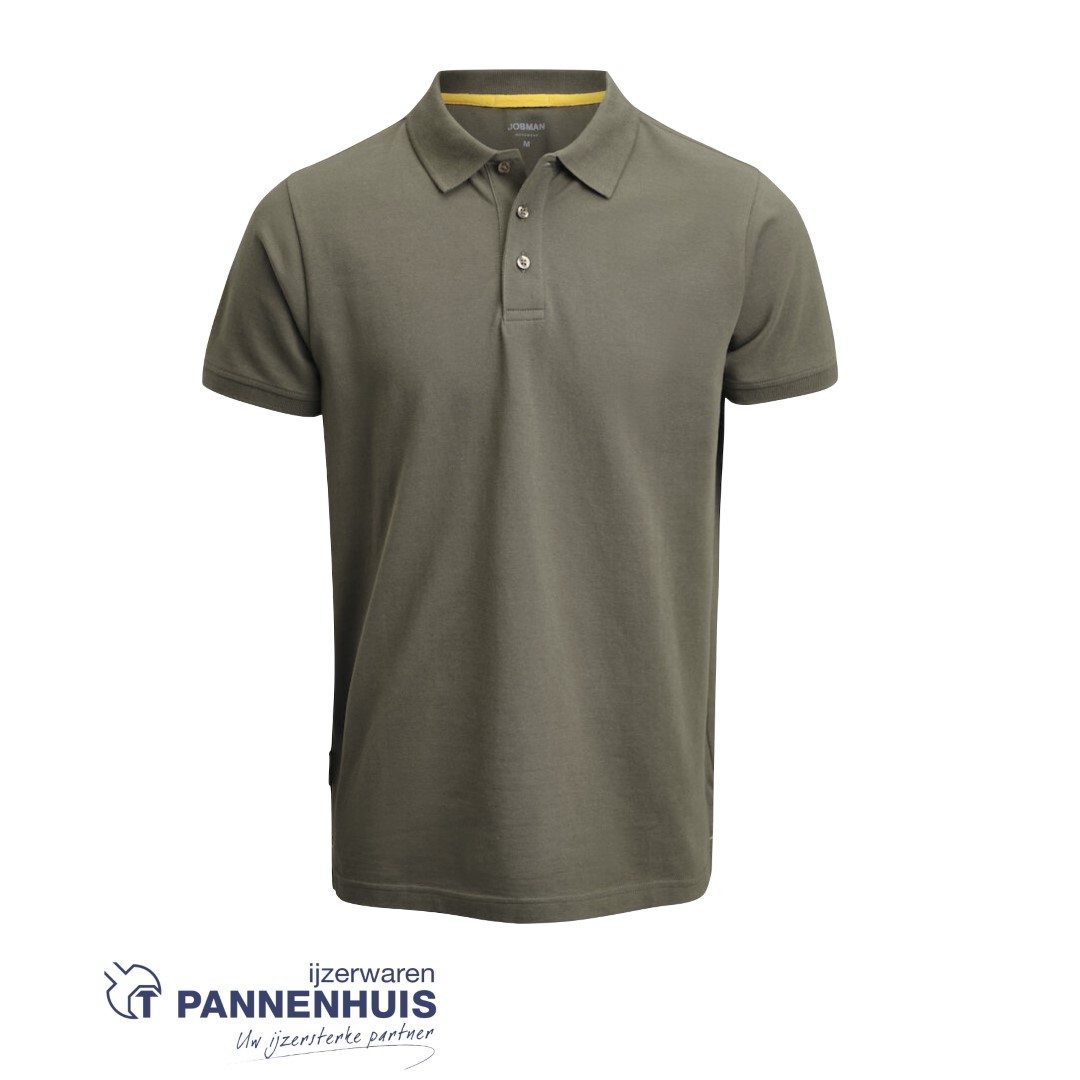 Jobman 5566 poloshirt Olijfgroen