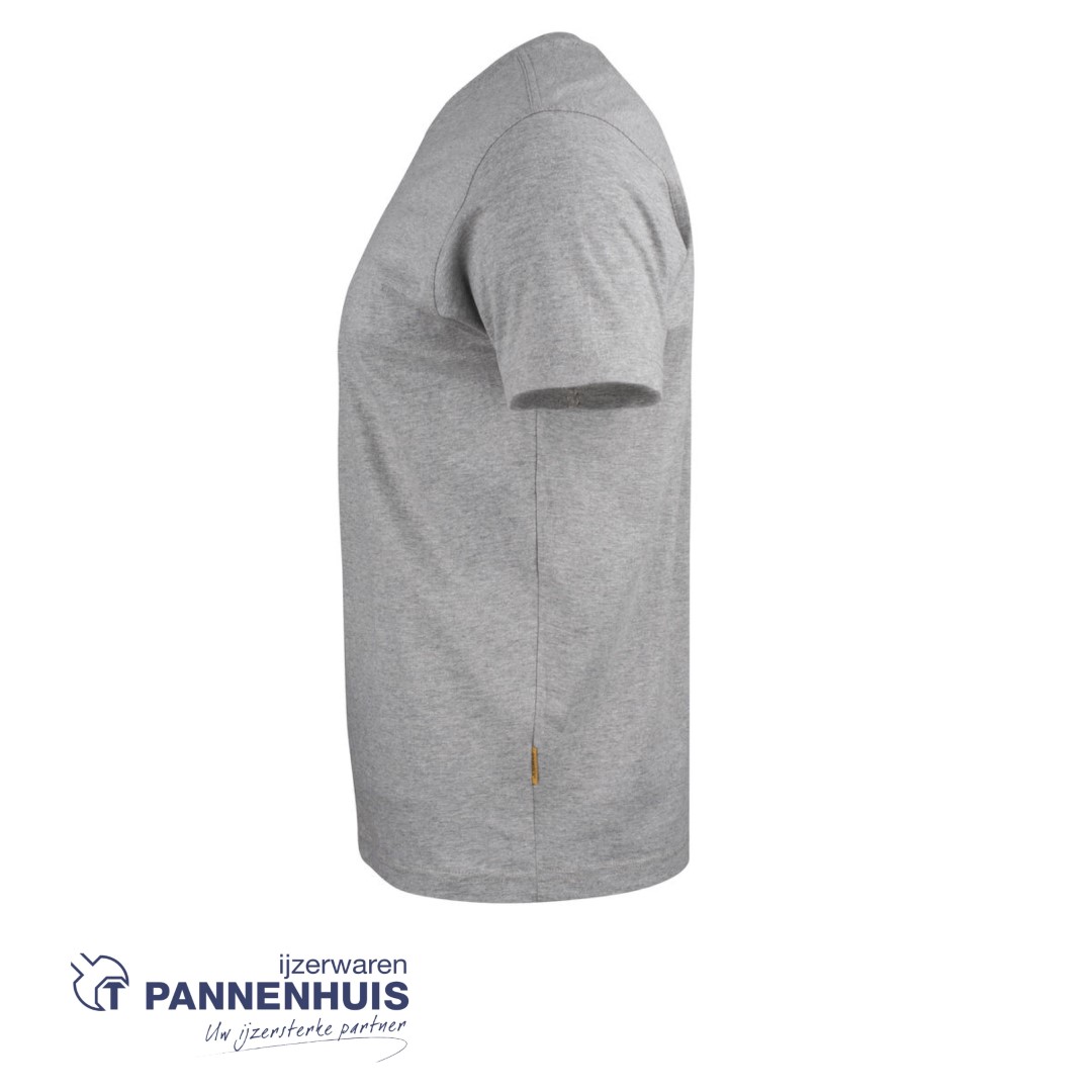 Jobman 5264 Heren T-SHIRT grijs melange - Afbeelding 3