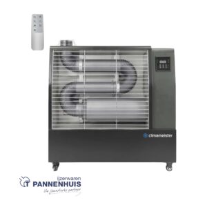 Climameister SH 13 K mobiel infrarood diesel verwarmer + thermotstaat