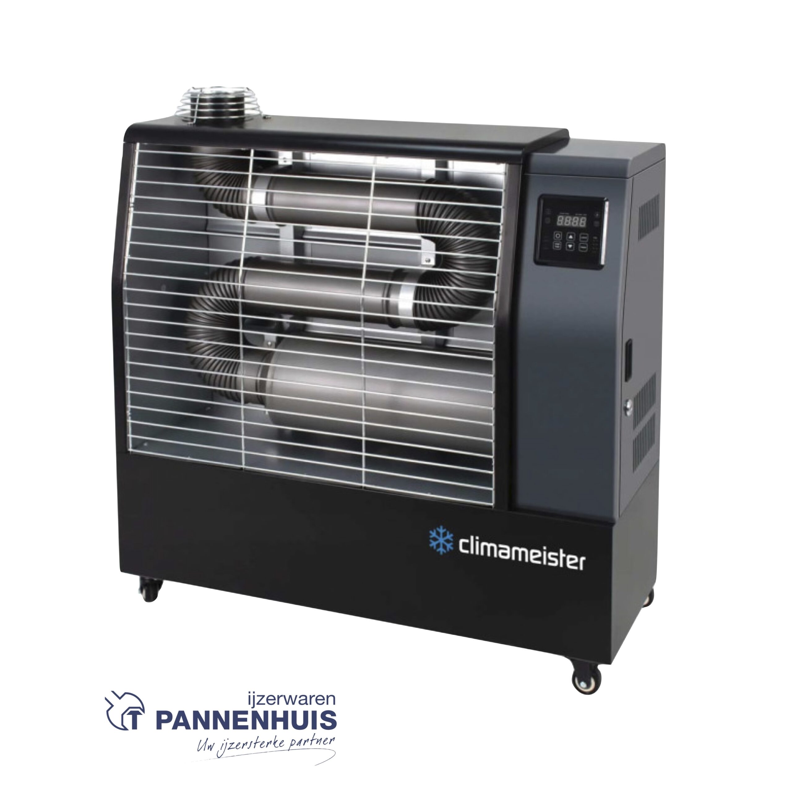Climameister SH 13 K mobiel infrarood diesel verwarmer + thermotstaat - Afbeelding 2