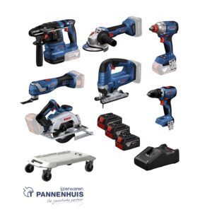 Bosch 18V voordeelset 7 machines +3 accu's