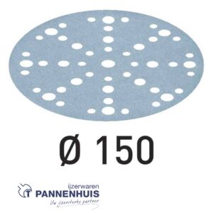 Rond schuurpapier 150 mm