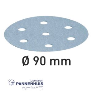 Rond schuurpapier 90 mm