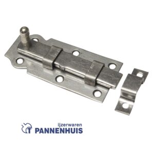 Schuiven en grendels RVS